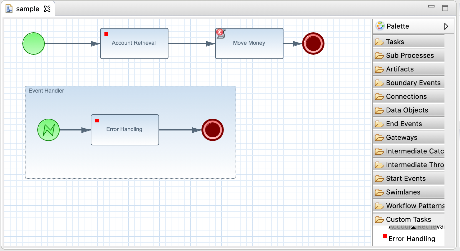 How to Handle Exceptions in jBPM